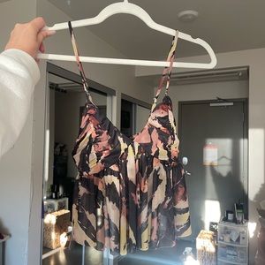 Urban Outfitters colored flowy tank